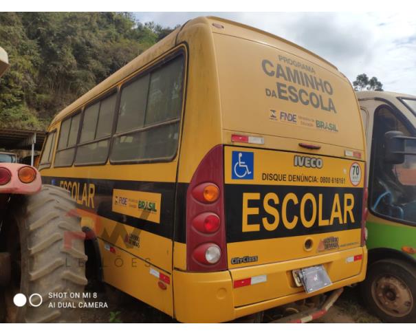 Foto de PASSAGEIRO / ONIBUS IVECO/CITYCLASS 70C17, DIESEL, AMARELA, 2013/2013, CHASSI: ...52211, NO ESTADO EM QUE SE ENCONTRA. 