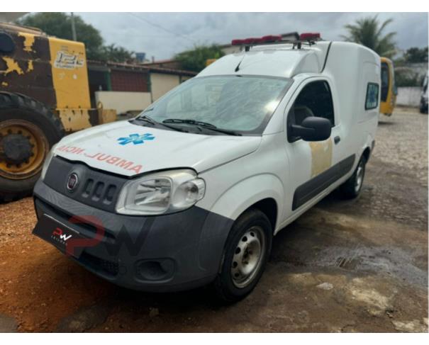 Foto de CAMINHONETE FIAT/FIORINO ATENA AMB, ALCOOL/GASOLINA, BRANCA, 2018/2018, CHASSI: ...12861, NO ESTADO EM QUE SE ENCONTRA.