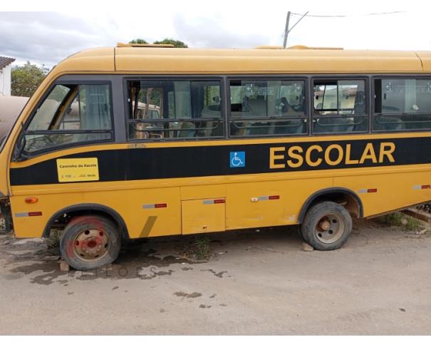 Foto de PAS/ ONIBUS MARCOPOLO/VOLARE W8, DIESEL,  AMARELA, 2011/2012, CHASSI:...40476, NO ESTADO EM QUE SE ENCONTRA.