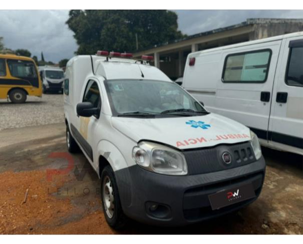 Foto de CAMINHONETE FIAT/FIORINO ATENA AMB, ALCOOL/GASOLINA, BRANCA, 2018/2018, CHASSI: ...12861, NO ESTADO EM QUE SE ENCONTRA.