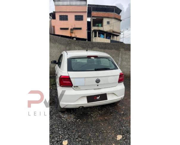 Foto de GOL 1.0L MC4 05L 084CV 999C FAB VW, COR BRANCA, ANO FAB/MOD 2019/2020, COMBUSTÍVEL FLEX, CHASSI ...17412,  NO ESTADO EM QUE SE ENCONTRA. 