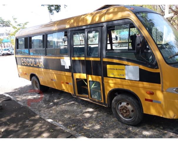 Foto de PAS/ ONIBUS MARCOPOLO/VOLARE W8, DIESEL, AMARELA, 2009/2009, CHASSI: ...30127, NO ESTADO EM QUE SE ENCONTRA.