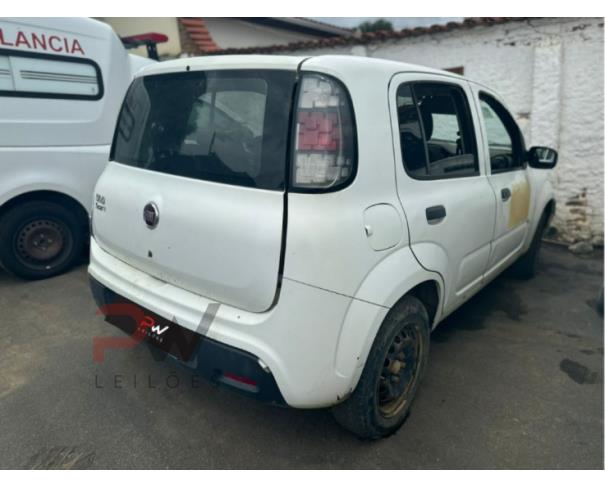 Foto de AUTOMOVEL FIAT/UNO ATTRACTIVE 1.0, ALCOOL/GASOLINA, BRANCA, 2020/2020, CHASSI: ...86302, NO ESTADO EM QUE SE ENCONTRA.