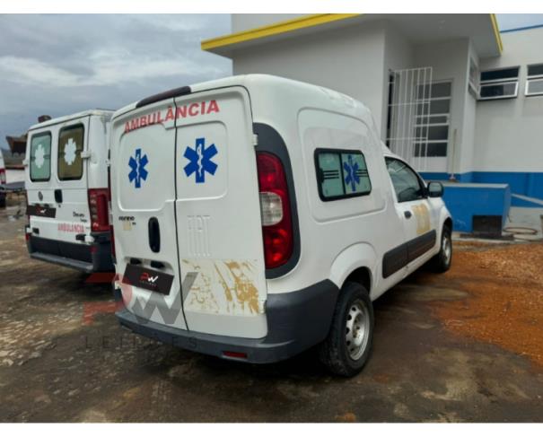 Foto de CAMINHONETE FIAT/FIORINO ATENA AMB, ALCOOL/GASOLINA, BRANCA, 2018/2018, CHASSI: ...12861, NO ESTADO EM QUE SE ENCONTRA.