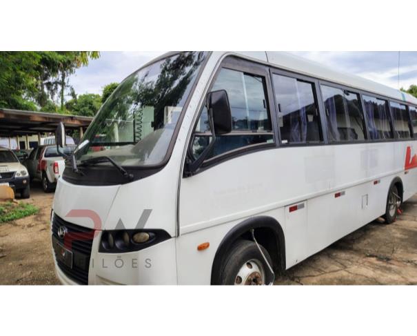 Foto de ONIBUS MARCOPOLO/VOLARE W8 ON, DIESEL, BRANCA, 2008/2009, CHASSI: ...28494, NO ESTADO EM QUE SE ENCONTRA.