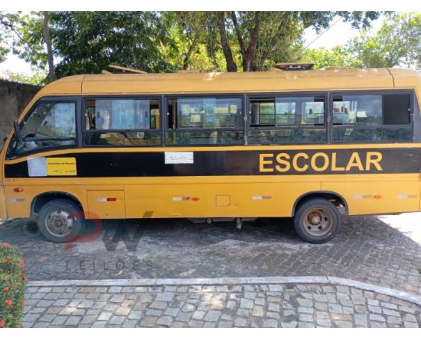 Foto de PAS/ ONIBUS MARCOPOLO/VOLARE W8, DIESEL, AMARELA, 2009/2009, CHASSI: ...30127, NO ESTADO EM QUE SE ENCONTRA.