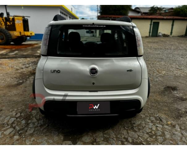 Foto de AUTOMOVEL FIAT/UNO WAY 1.0 E, ALCOOL/GASOLINA, BRANCA, 2017/2018, CHASSI: ...06160, NO ESTADO EM QUE SE ENCONTRA.