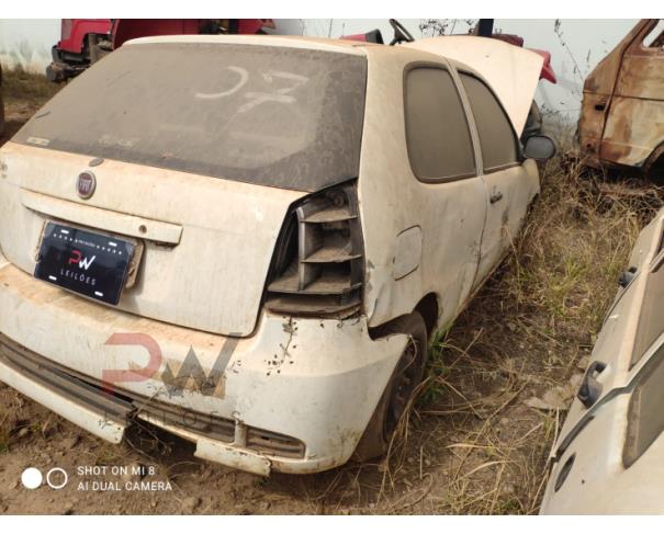 Foto de PASSAGEIRO / AUTOMOVEL FIAT/PALIO FIRE, ALCOOL/GASOLINA, BRANCA, 2015/2015, CHASSI: ...33443,  NO ESTADO EM QUE SE ENCONTRA. 