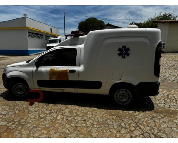 Foto de CAMINHONETE FIAT/FIORINO ENDURANCE, ALCOOL/GASOLINA, BRANCA, 2020/2021, CHASSI: ...67135, NO ESTADO EM QUE SE ENCONTRA.