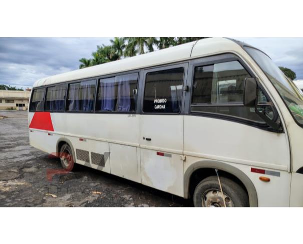 Foto de ONIBUS MARCOPOLO/VOLARE W8 ON, DIESEL, BRANCA, 2008/2009, CHASSI: ...28492, NO ESTADO EM QUE SE ENCONTRA.