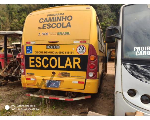 Foto de PASSAGEIRO / ONIBUS IVECO/CITYCLASS 70C17, DIESEL, AMARELA, 2013/2013, CHASSI: ...52211, NO ESTADO EM QUE SE ENCONTRA. 