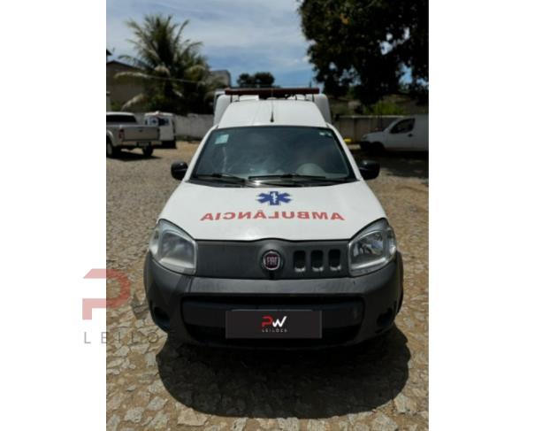 Foto de CAMINHONETE FIAT/FIORINO ENDURANCE, ALCOOL/GASOLINA, BRANCA, 2020/2021, CHASSI: ...67135, NO ESTADO EM QUE SE ENCONTRA.